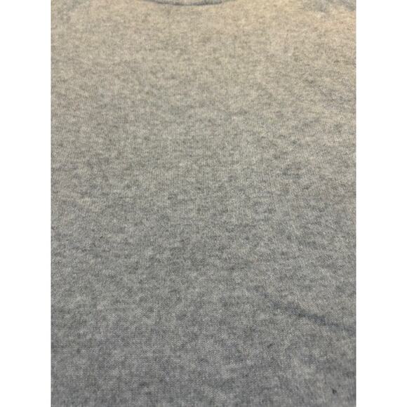 CHARTER CLUB Luxury Cashmere Grey Gray Crew Neck Sweater 100% Cashmere LARGE - Picture 9 of 12